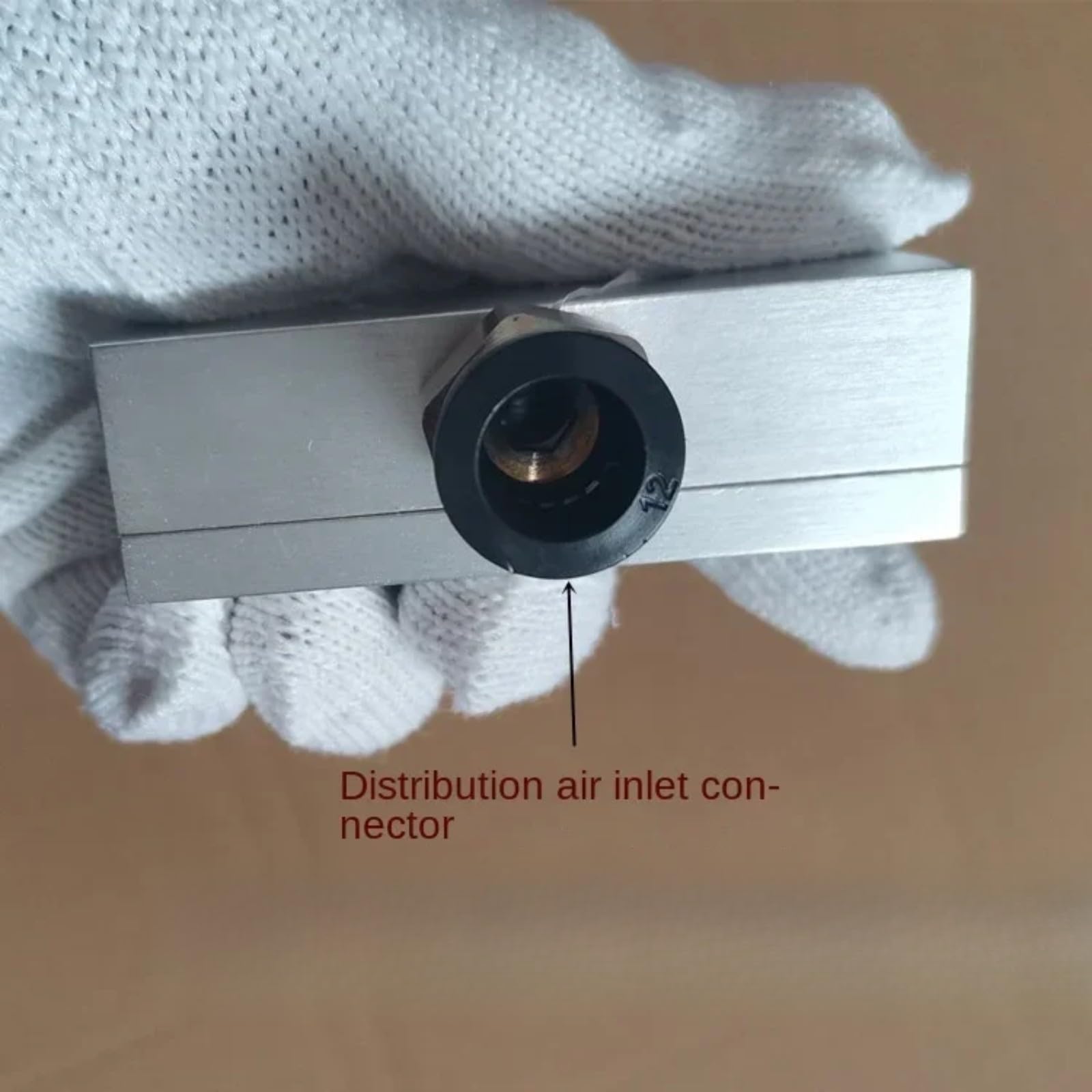 Nóż przemysłowy ze stopu aluminium (230 mm 230 28 37)