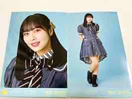 ニアジョイ 逢田珠里依 ブルーハワイレモン 歌唱衣装 生写真 直筆 ≒JOY 3rdシングル『ブルーハワイレモン』歌唱衣装ver. / 逢田
