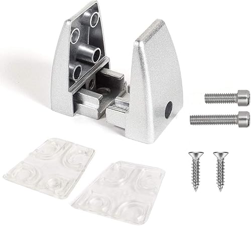 Miniatura 2 de 20 soportes de soporte de división de escritorio de oficina, soportes de abrazadera divisor de escritorio, soporte de abrazadera para estante