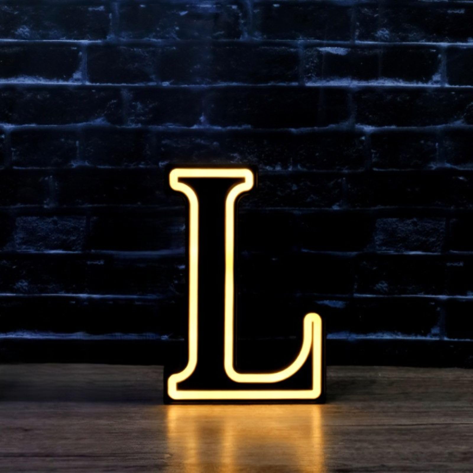 Jemnpela LED Marquee Letter Number Sign Lights Glitter Light Up Alphabet Figure Night Light for Birthday Party Wedding Home Bar Holiday Wall Decoration