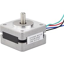 Stepper Motor Bipolar 1.8deg 5Ncm 7.08oz.in 0.4A 10V 35x35x20mm 4 Wires 14HS08-0404S 1Pcs