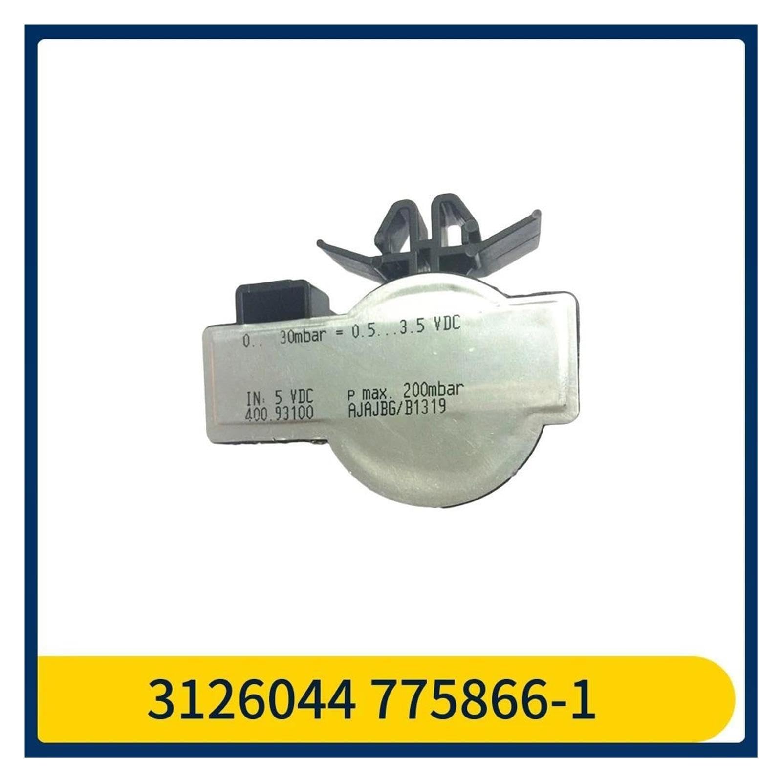 Dishwasher Water Level Switch,Compatible For Hobart,775866-1 | Compatible For Winterhalter, 0-30mbar, Pressure Sensor