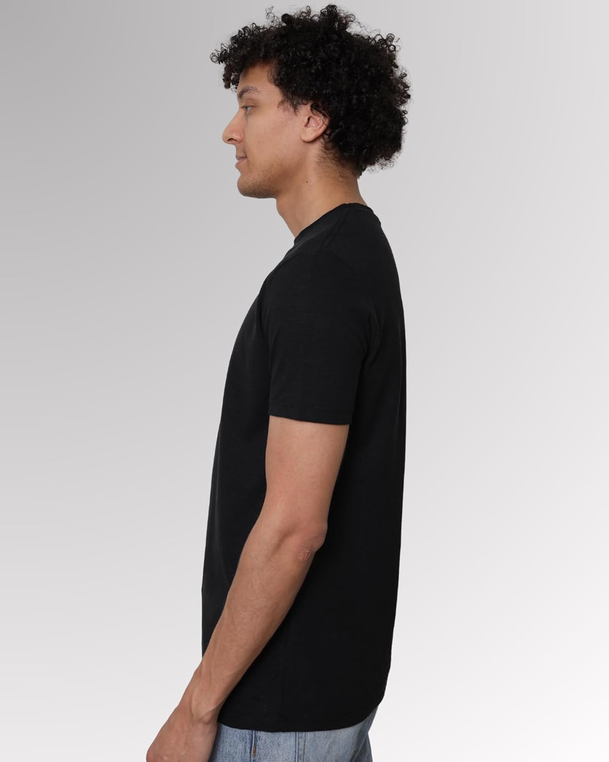 Hemp & Tortoise™ Men's Hemp T-Shirt – Soft, Durable & Eco-Friendly – 55% Hemp, 45% Organic Cotton – Breathable & Long-Lasting - Image 2