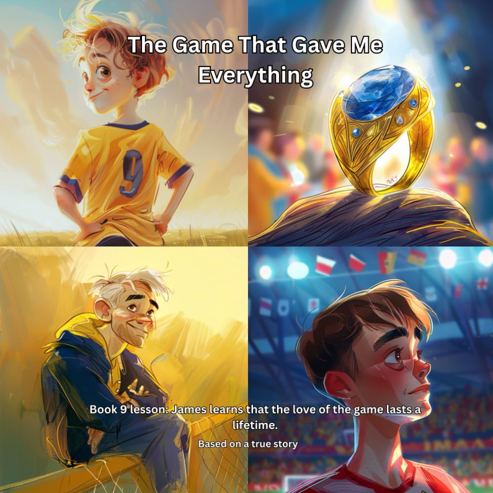 The Game That Gave Me Everything: James learns that the love of the game lasts a lifetime: 9 (THE JAMES LEARNS SERIES Lessons from the Game That Last a Lifetime)