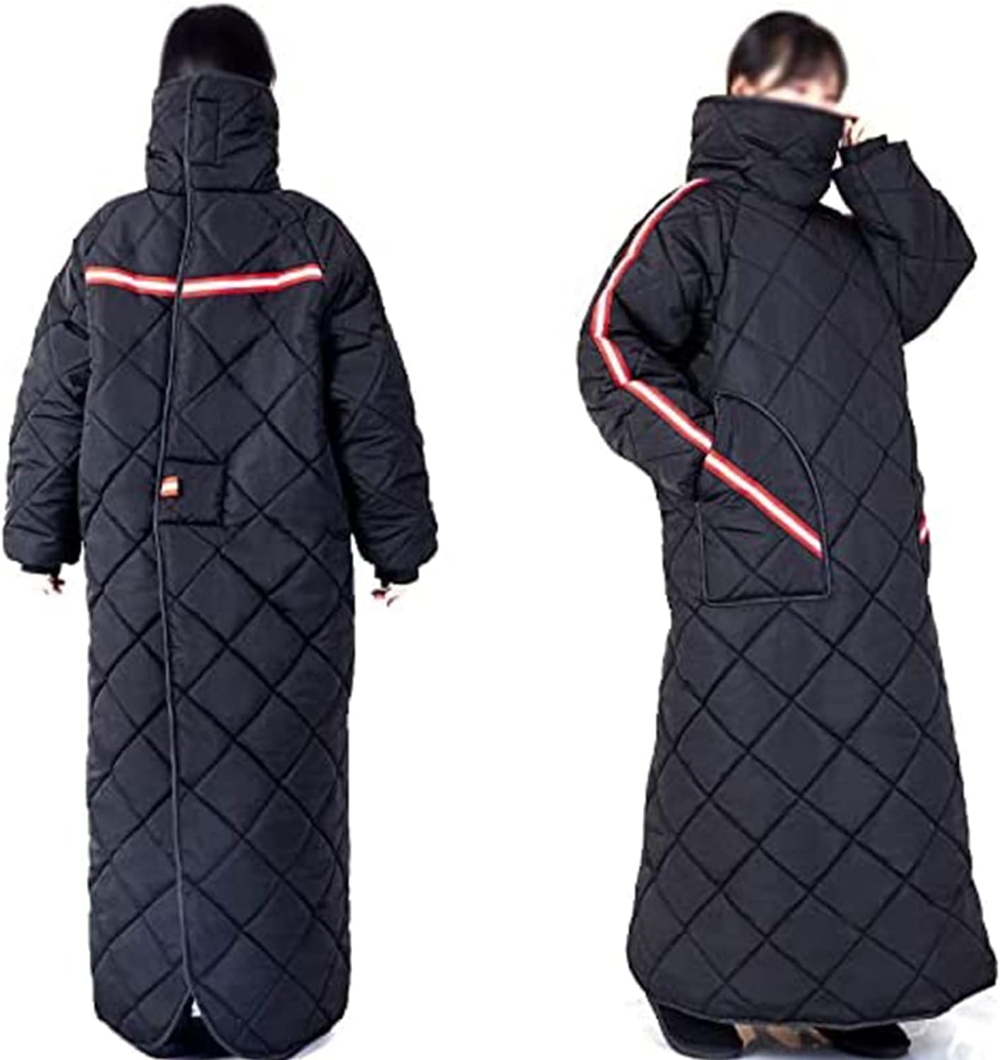 車椅子ブランケット 防寒着 冬用 頭からつま先まで防風防水 車椅子・バイク・自転車用,XL