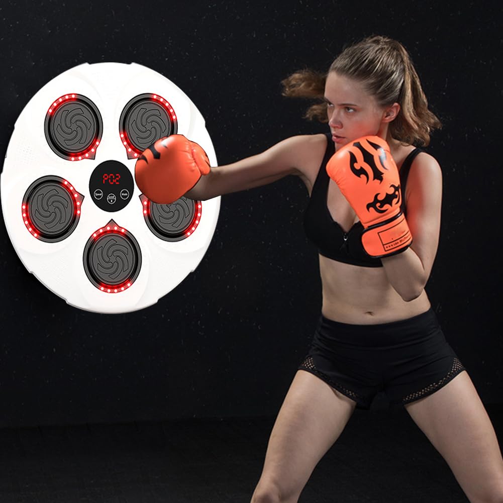 Music Boxing Machine, Musica elettronica Boxing Machine, Musica elettronica da parete Attrezzatura per l'allenamento, Divertimento elettronico intelligente Bluetooth montato a parete Boxing Tr