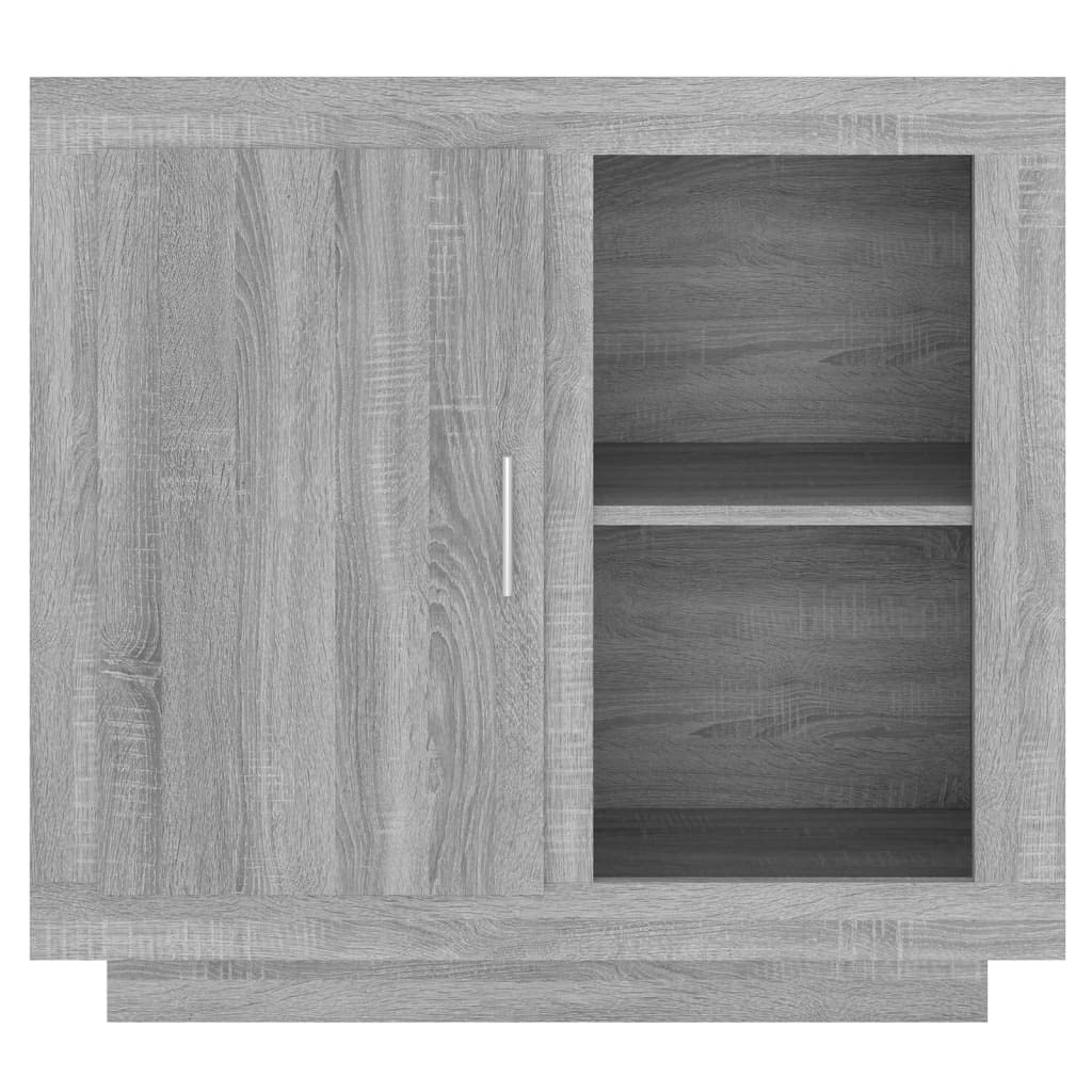 Generico Credenza Grigio Sonoma 80x40x75 cm,Armadietti e portaoggetti,Buffet e credenze-817238