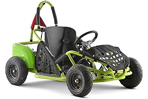 48V Ride On Electric Go Kart, With 13 Inch Tires & Steel...