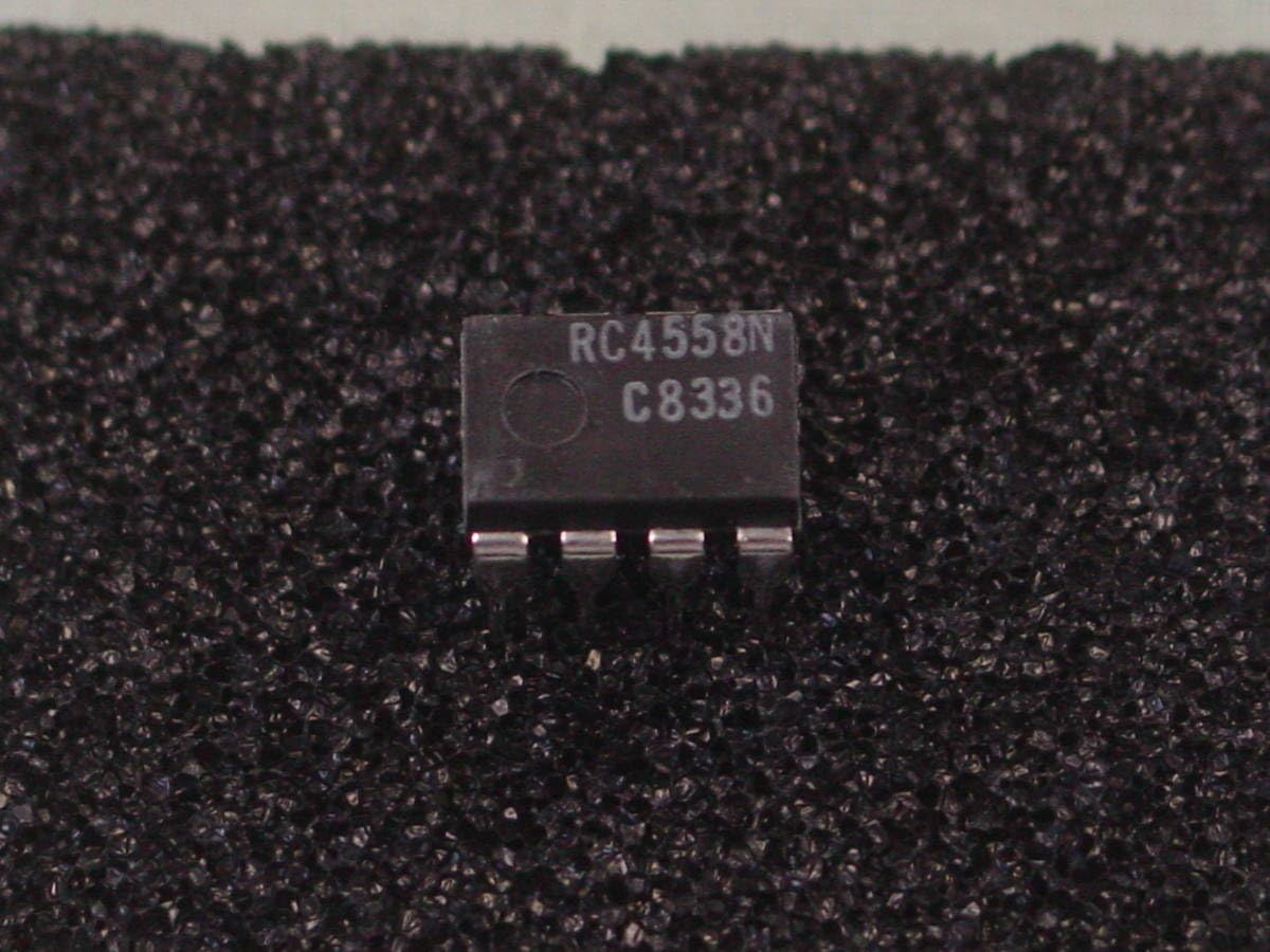 Amazon.co.jp: オペアンプ IC RC-4558N （レイセオン） 10個