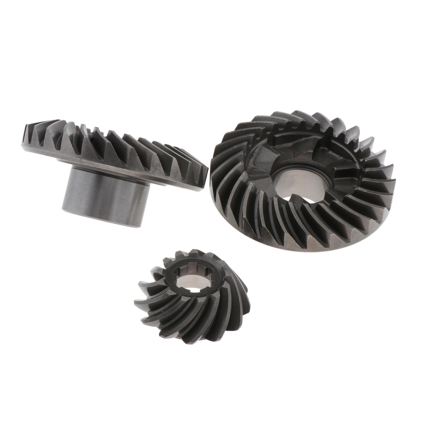 Riparazione Moto Kit di Ingranaggi fuoribordo per Motore fuoribordo da 3 Pezzi, pignone di Ricambio per Motore fuoribordo Yamaha da 40 CV