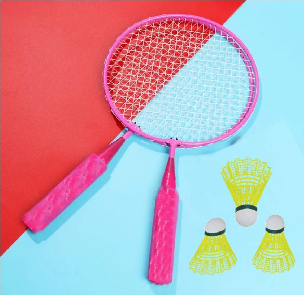 Kids Badminton Racket (Set of 2 Rackets 2 Shuttle Cock) Random Mix Colour-picture-11