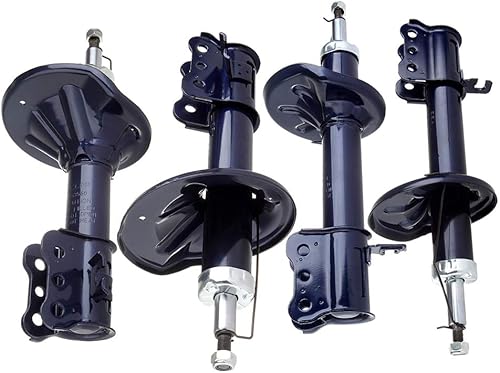 Juego de 4 amortiguadores delanteros y traseros para Mazda – Kit de amortiguadores INEEDUP para 1998 1999 2000 2001 2002 para Mazda 626 Bare Struts