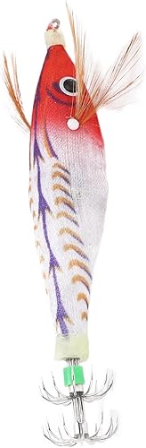 Miniatura 6 de LANTRO JS Calamar Jig, kit de accesorios de pesca Mini Aurora Flotante Calamar atrapa calamar resplandor luminoso