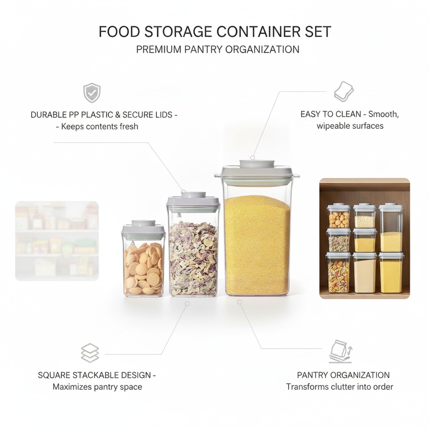 Set Contenitori Alimenti