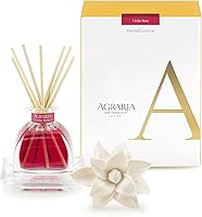 Vista 1 de AGRARIA PetiteEssence Juego de Difusor de Flores y Cañas, Fragancia Botánica de Flores Sola Hecha a Mano, Juego de Regalo de Aceite Perfumado