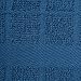 DII Basic Terry Collection Windowpane Dishtowel Set, 16x26, Blue Solid, 4 Piece
