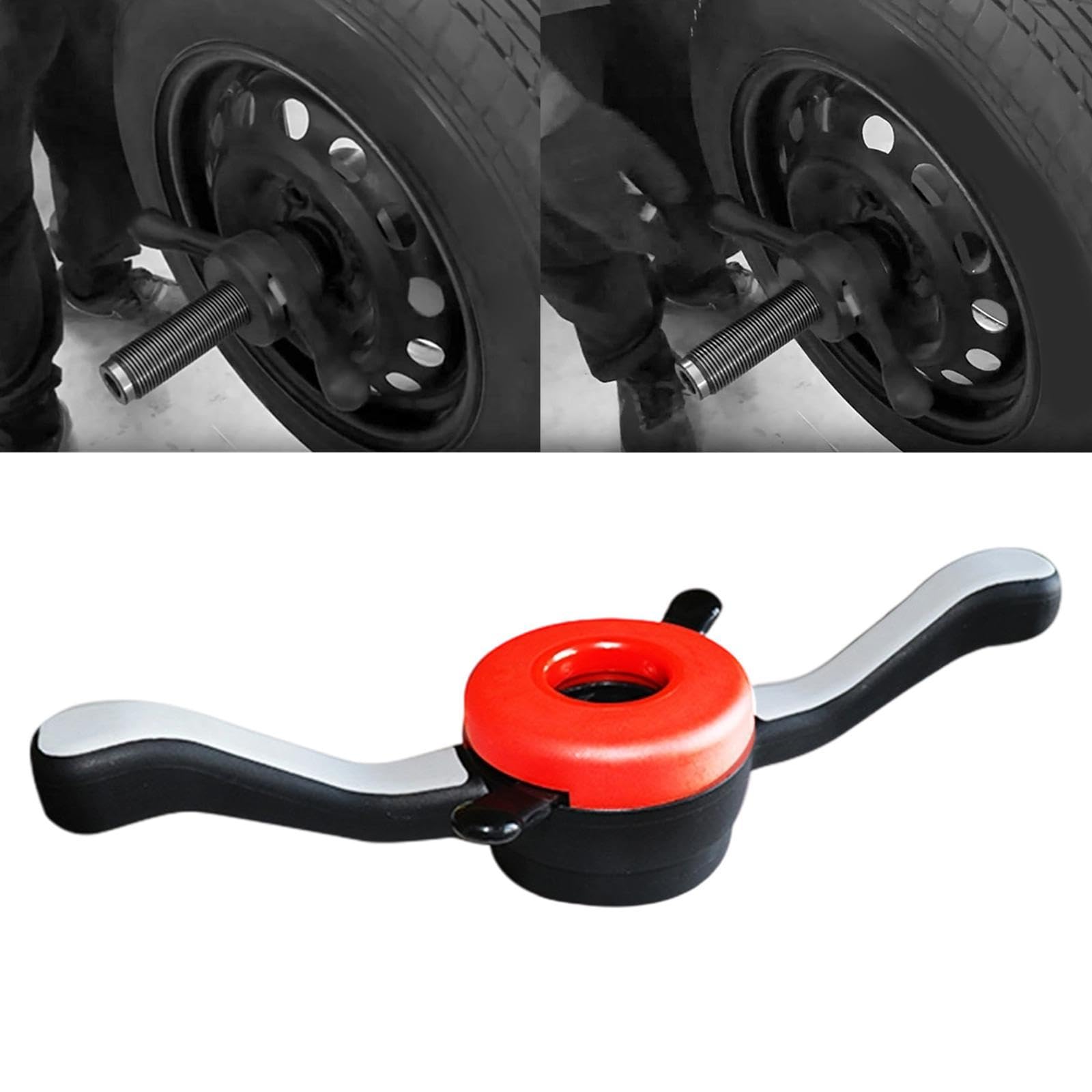 Tuerca de Central de Balanceo de Rueda para Automóvil Accesorio Rápido Herramienta para Cambio de Neumático Material Pp Adecuada para Reparación D, Id 38 Mm