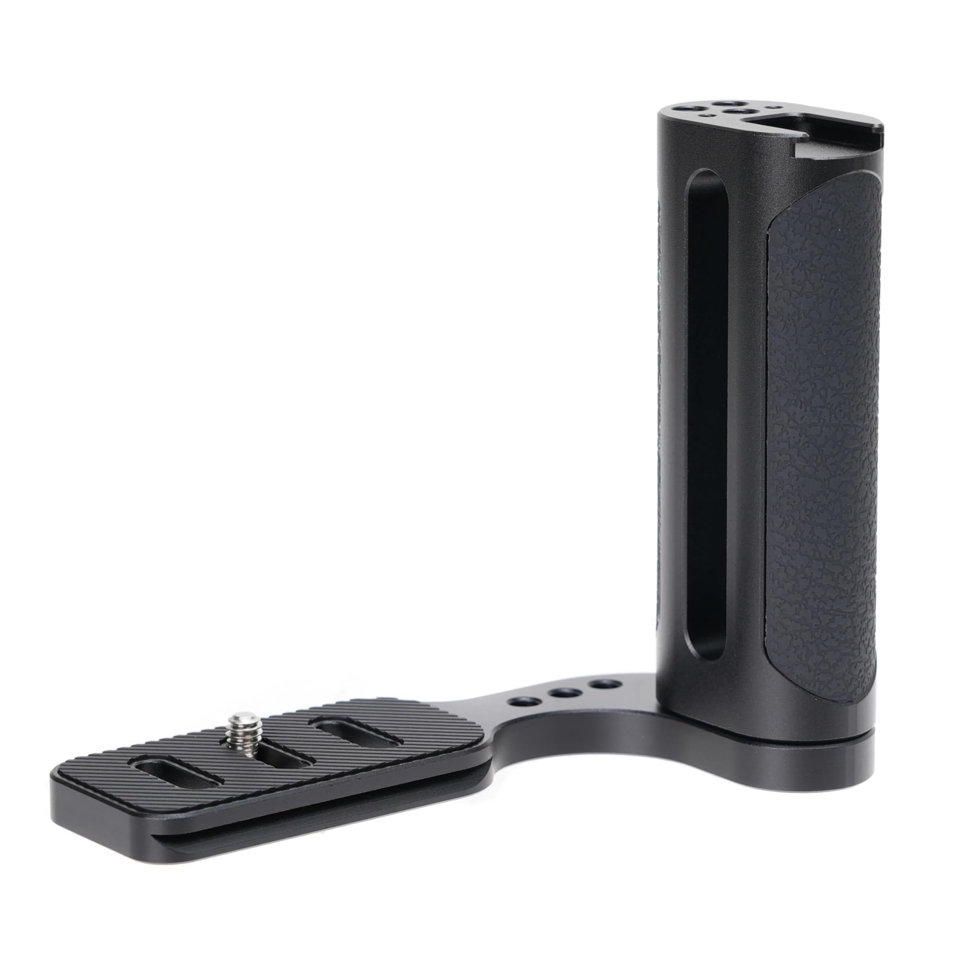 Soporte en forma de L con mango lateral, placa de liberación rápida compatible con trípode Arca para cámara DSLR sin espejo
