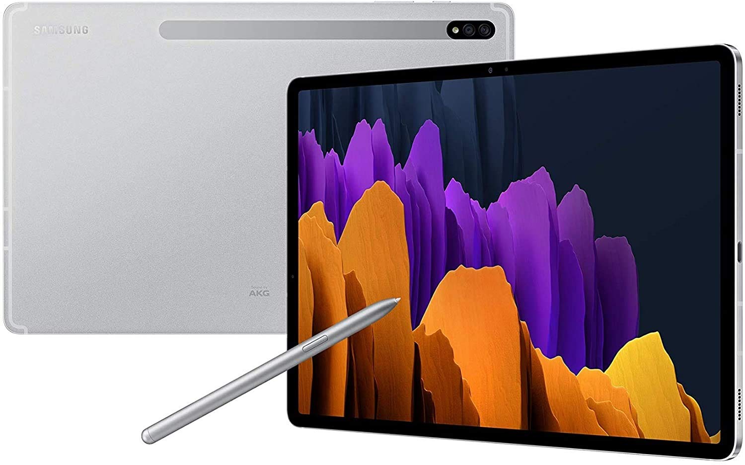 Samsung Galaxy Tab S7 Plus WIFI 256GB Mystic Silver UAE Version + Samsung Galaxy Tab S7 Plus WIFI 256GB Mystic Silver UAE Version +