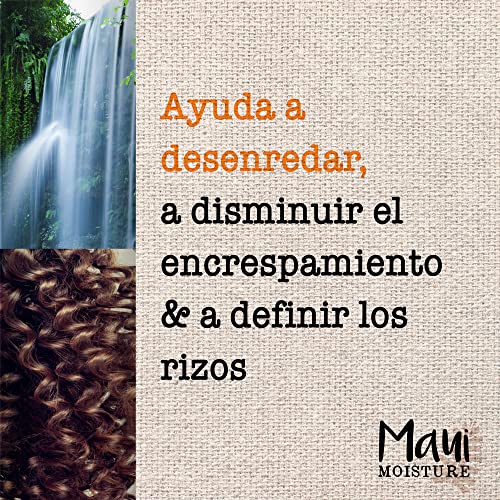 Shampoing MAUI Moisture Curl Quench hydratant cheveux bouclés huile de noix de coco 385ml
