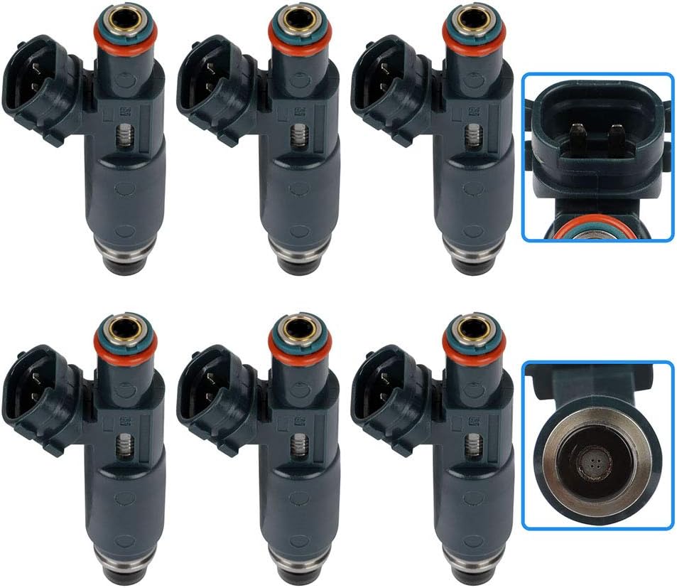 SCITOO Fuel Injectors Automotive Engine 4 Holes 8Pcs Replacement For Lexus For GX470 2003-2005,For Lexus For LX470 1998-2005,For Toyota For 4Runner 2003-2004,For Toyota For Tundra 2000-2004