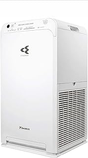 Daikin MC55W Purificador de Aire HEPA H13 Electrostático | Tecnología Flash Streamer Que Reduce el 99.9% de Virus, bacterias, alérgenos | 10 años sin Cambiar filtros | Silencioso | hasta 82m2