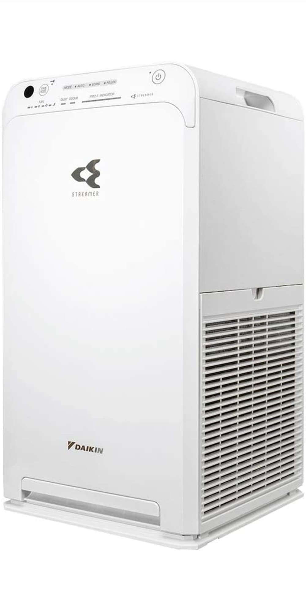Daikin Air Purifier - with HEPA Filter - Air Cleaner for home and bedroom - Virus, Hay fever, Pollen & Dust Remover - Streamer Technology - Air Quality Monitor - Up to 82m² - MC55VB