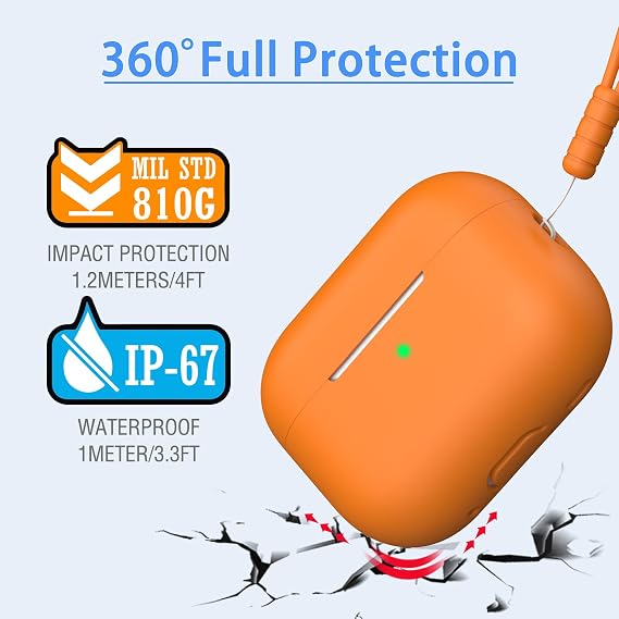 Compatible with AirPods Pro 2 Case, Airpods Pro Case