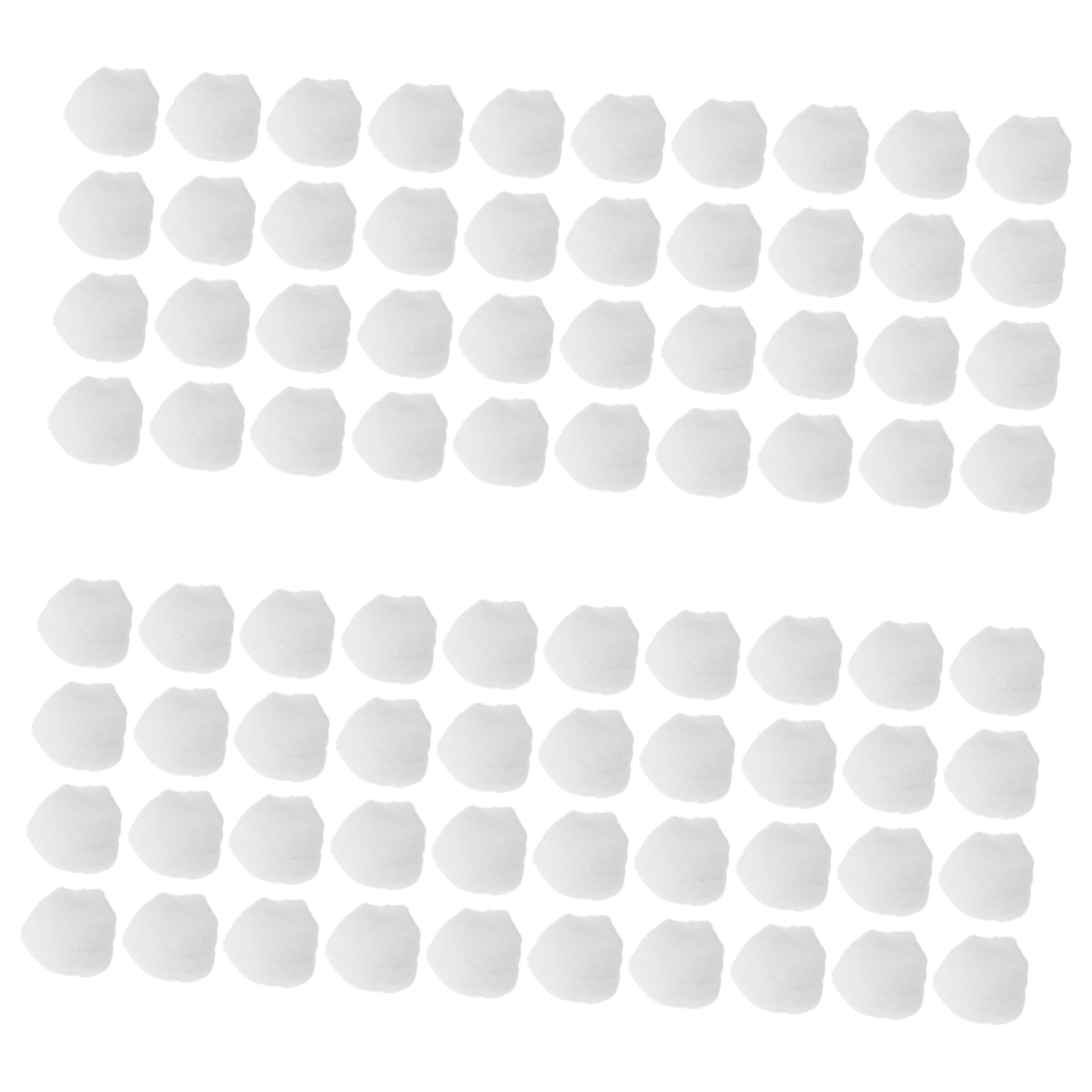 FOYTOKI Cotton Balls for Face Household Cleaning 100ct Soft Gentle Reliable for Makeup Removal