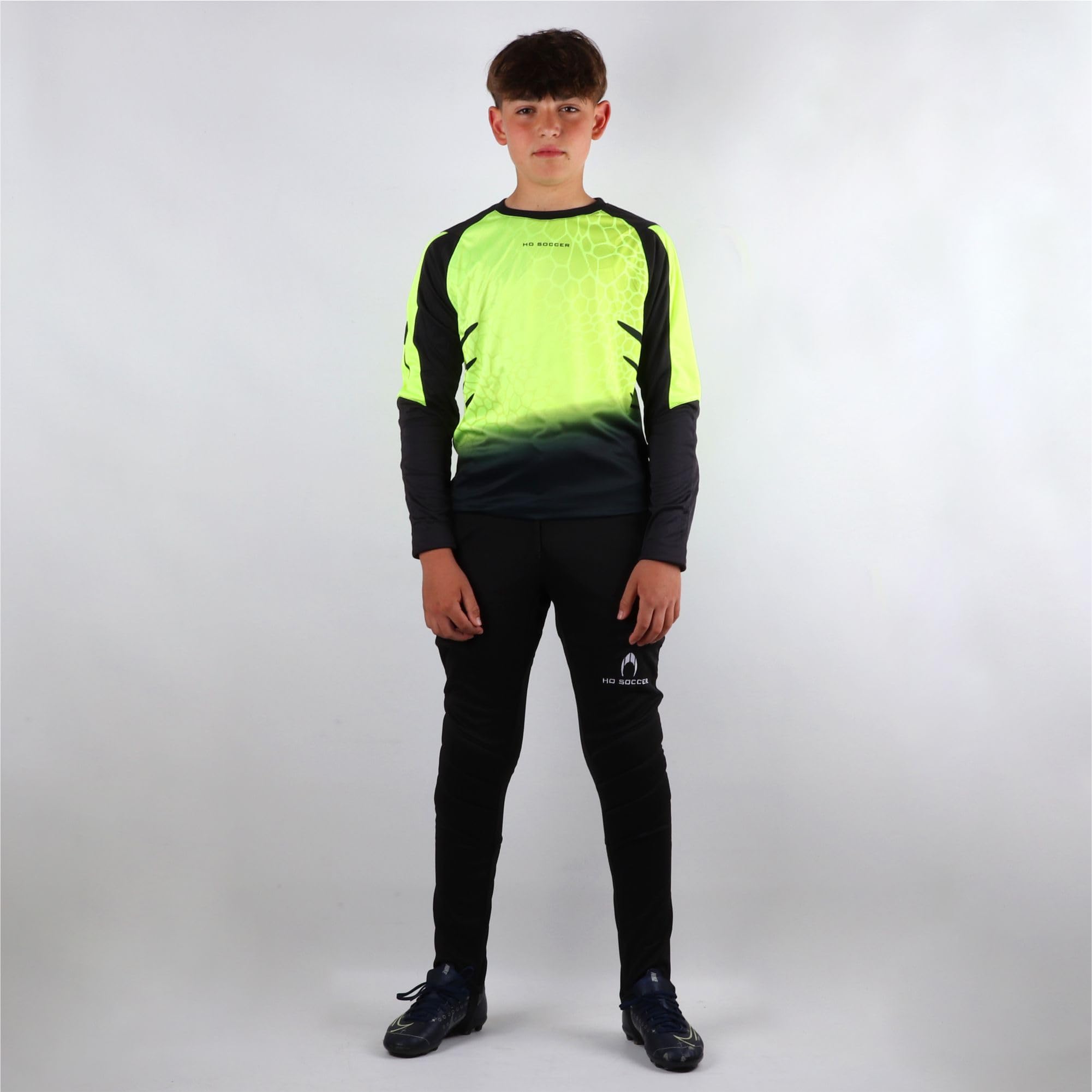 Ho Soccer Kid Keeper Set Deep-Sea Lime Coinsieme Portiere Unisex - Bambini e Ragazzi (Pacco da 1)
