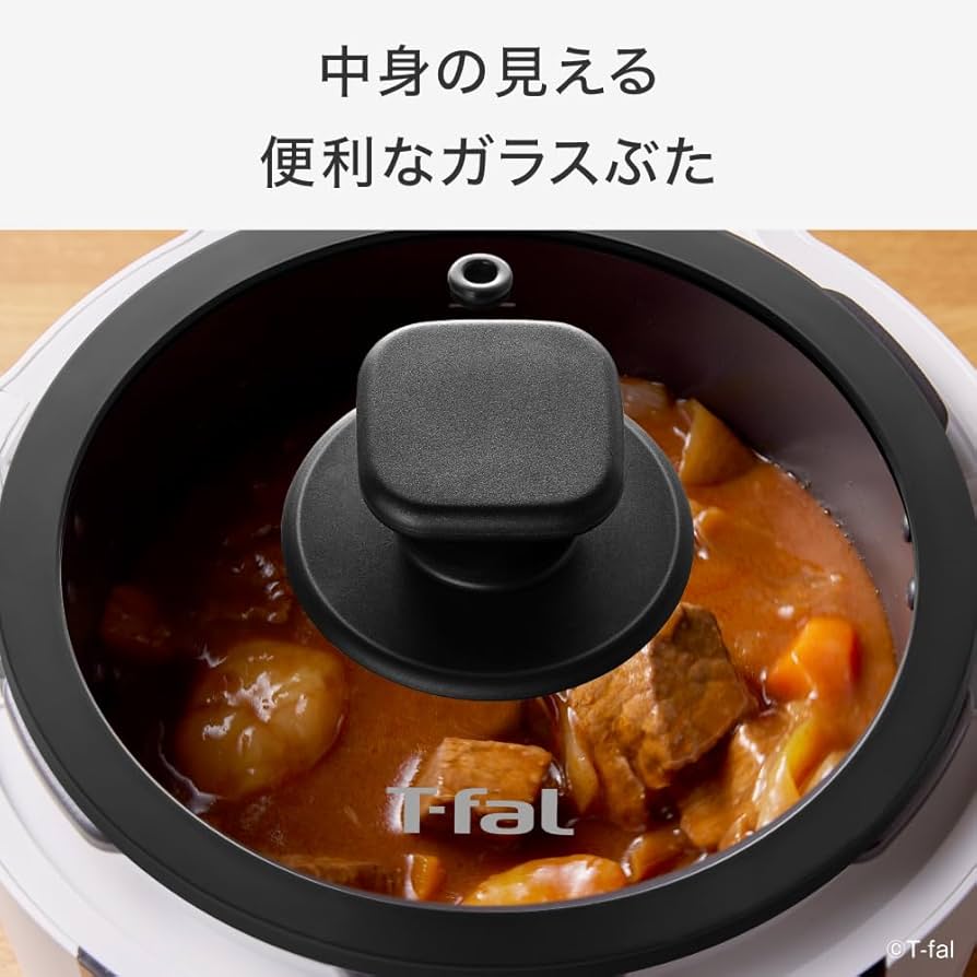 ティファール　ラクラクッカー Amazon.co.jp: ティファール ラクラ・クッカー専用ガラス蓋 普段