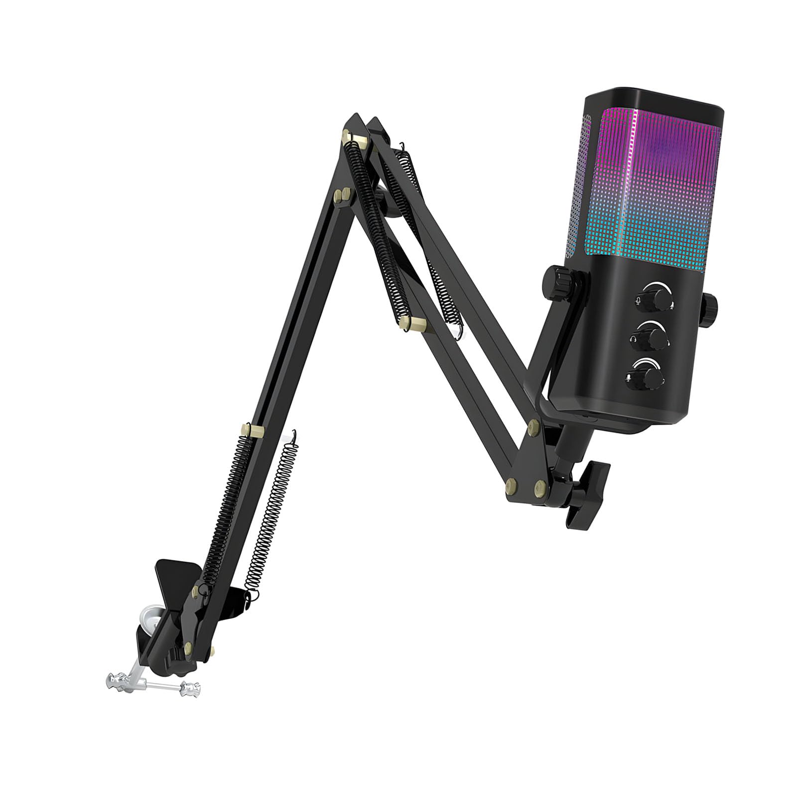 Microphone de jeu K streaming 192 kHz avec câble détachable de 180 cm