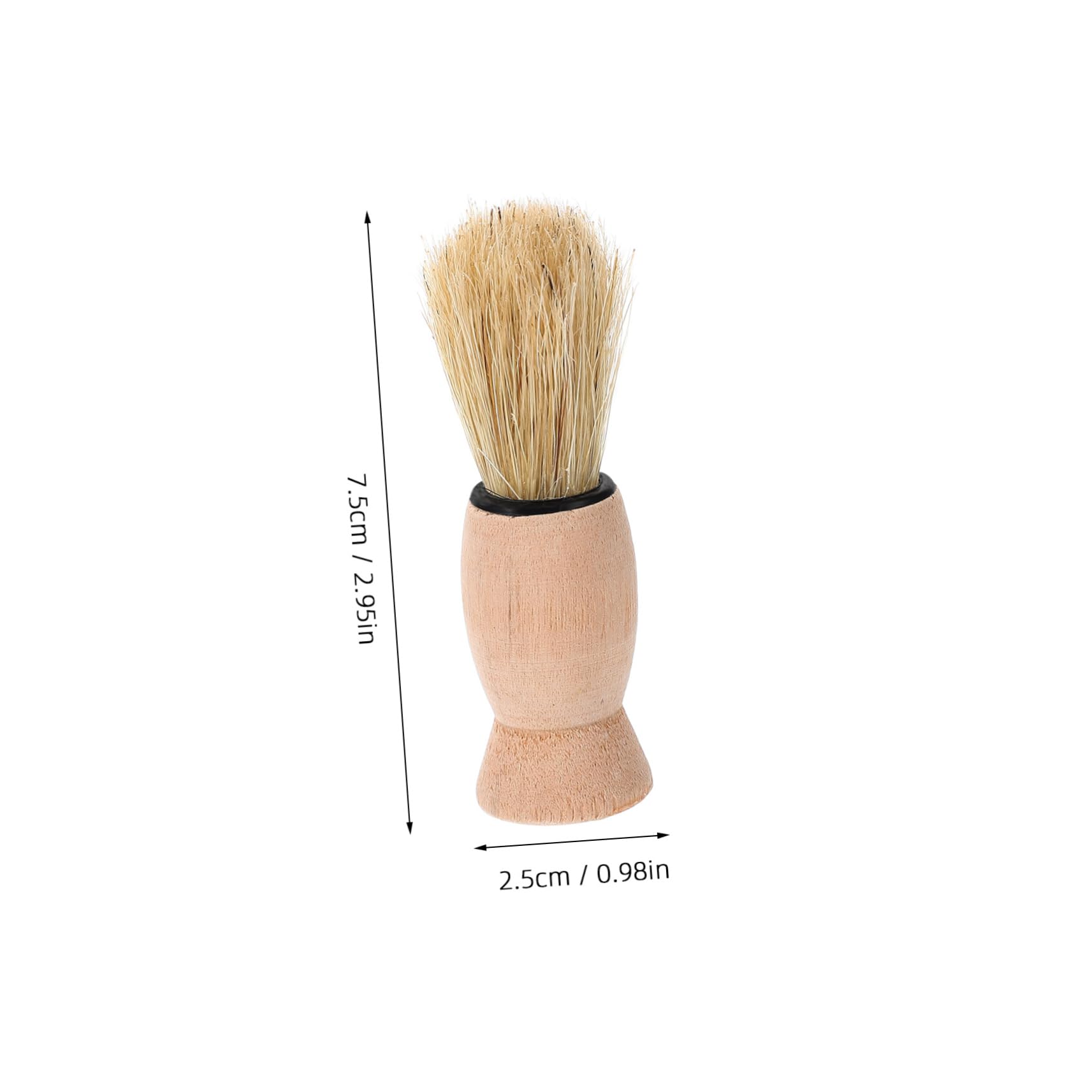 OSOLADY Barber Brush for Hair Salon Men's Hair Brush Beard for Men Shaving Shaving Accessories