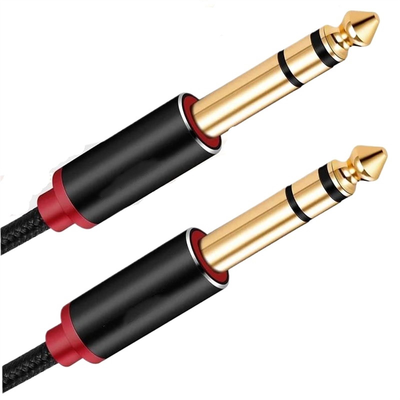 kabel audio instrumentu muzycznego Kabel Do Gitary 6,35 Mm 1/4 TRS Stereo Cable Do Gitary Elektrycznej Mandoliny Basu I Wzmacniacza(10m)