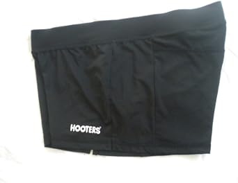 Hooters New Girl Sexy & Stretchy Uniform Black Shorts Florida XXSmall Halloween