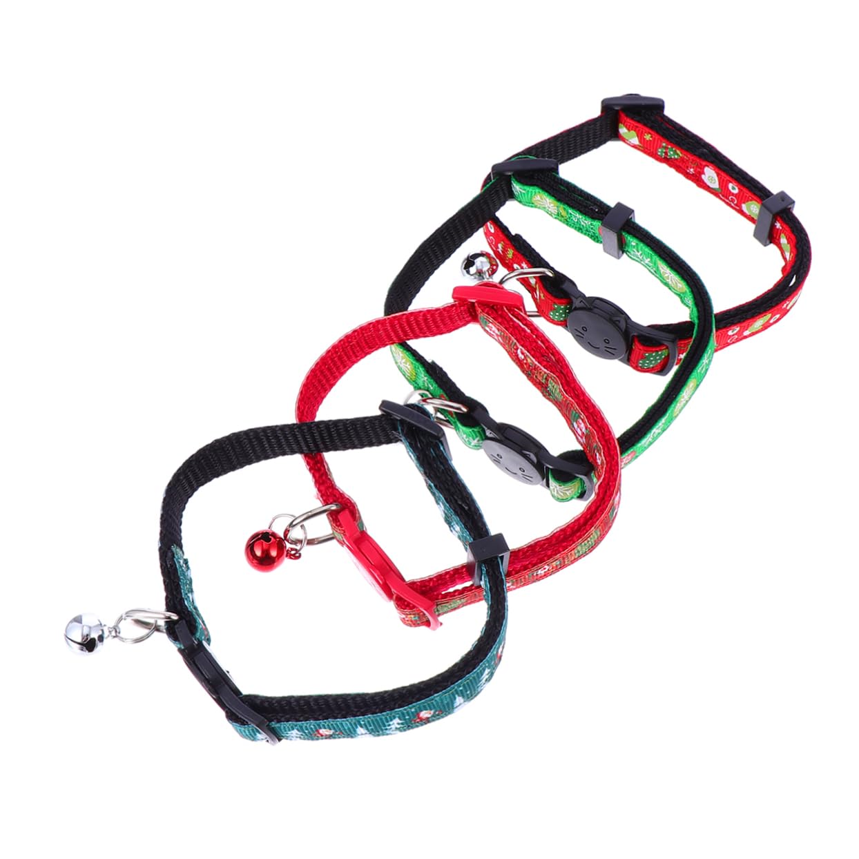 Collier pour chat de Noël ajustable pour sublimer le réveillon de vos petits chiens et chats