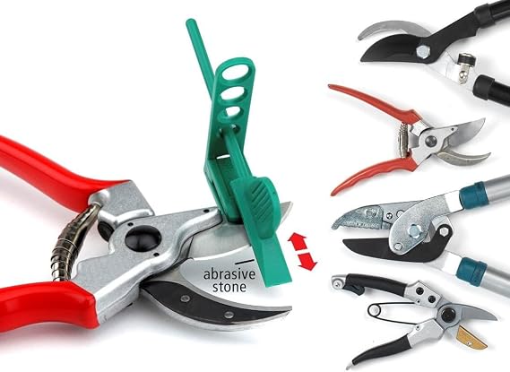 Multi-Sharp 1601 Blade Sharpener for Anvil and Bypass Secateurs, Pruners, Loppers, Pruning Knives, Weed Knives