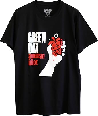Green Day T-Shirts - Unisex Licensed Band Merchandise Graphic T-Shirt by Rock Off - Featuring Iconic Designs for True Fans
