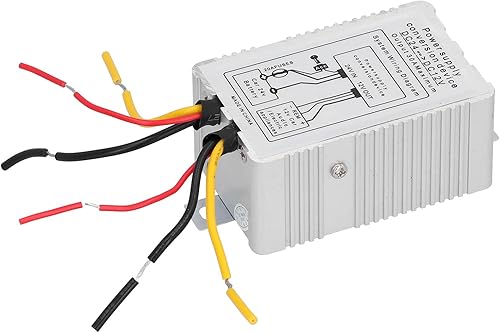 Miniatura 9 de Fydun Convertidor de voltaje de potencia DC24 V a 12 V, regulador reductor de 5 A, 60 W, adaptador de corriente, plata para automoción, energía