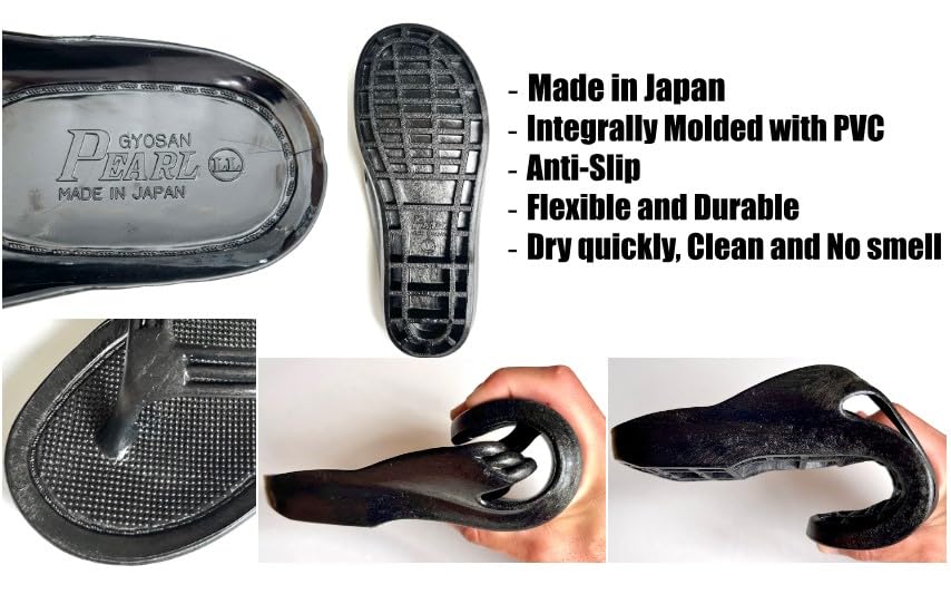 GYOSAN Flip Flops Japanese Fisherman Sandals anti-slip outdoor shower thong (Women)3