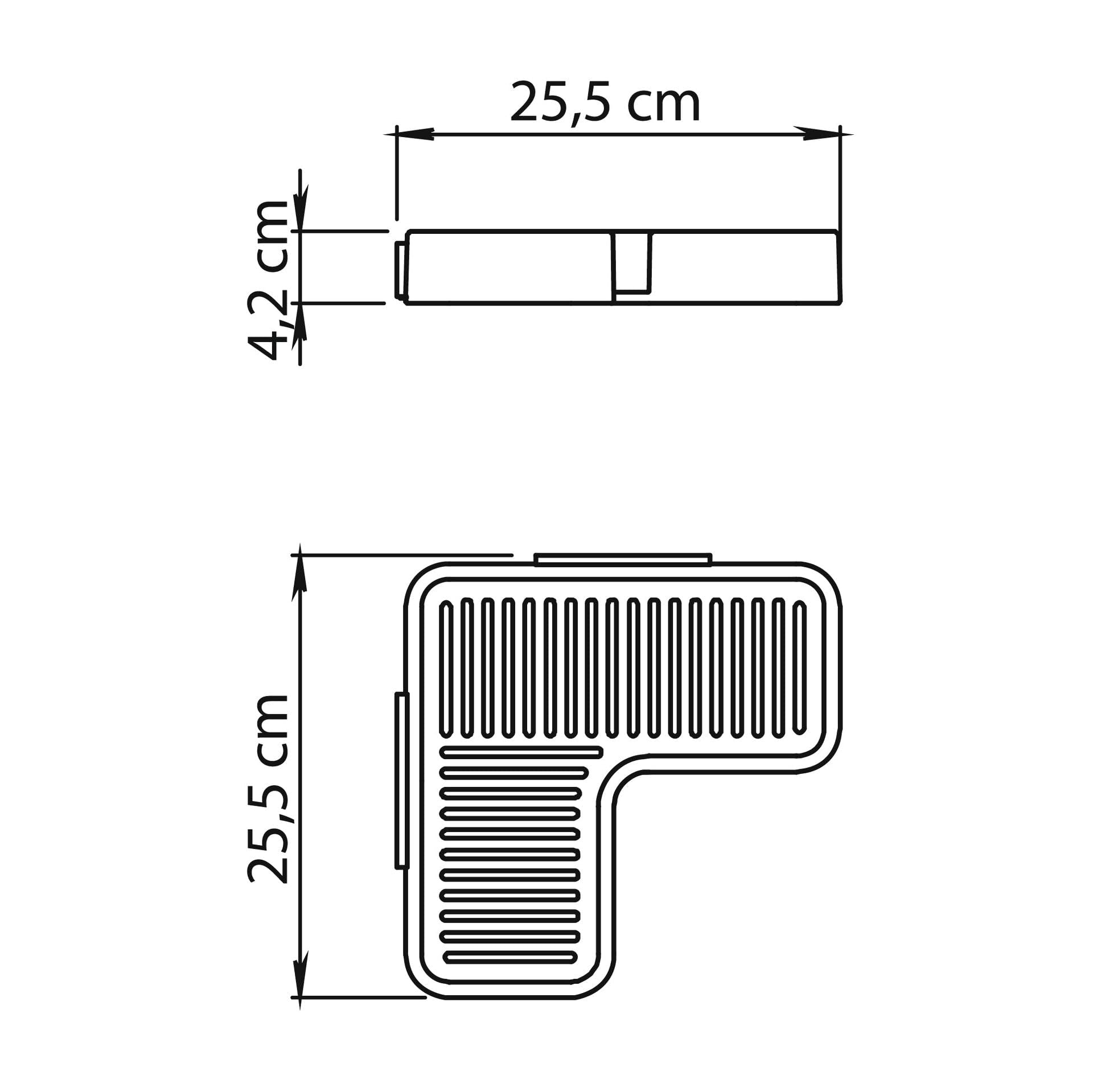 A9831300000 IL GIGLIO Portaobjetos Cromo