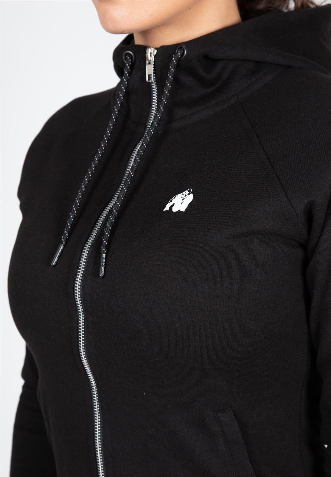 Gorilla Wear Bluza z kapturem Kobiety Marion Zipped Hoodie (1 w zestawie)