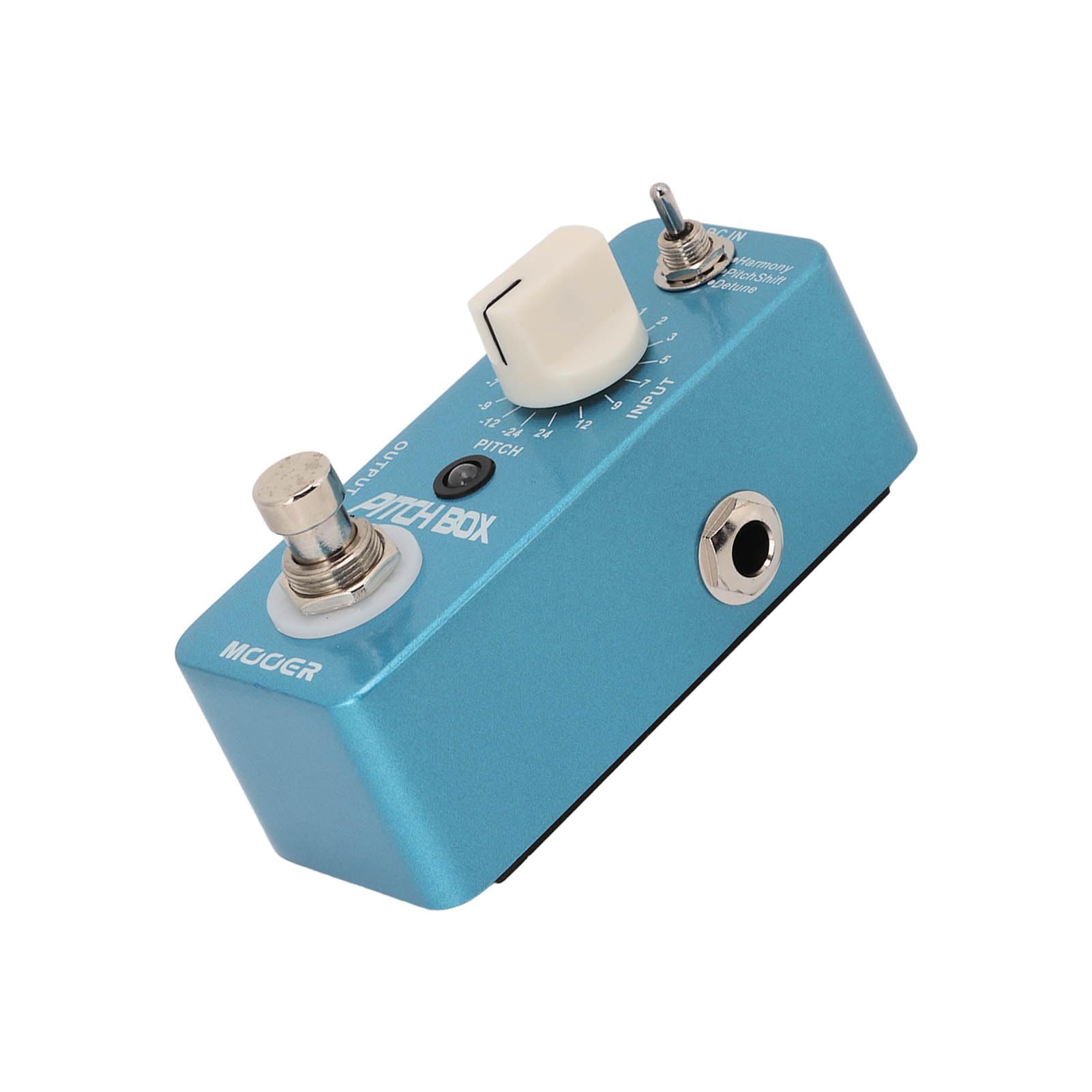Pedal de Cambios de Tono para Guitarra Efecto Polif nico con Armonizador y Coro Construcci n en Metal Resistente 3 Modos Reverb Chorus Dise o Compacto y Profesional Azul Met lico