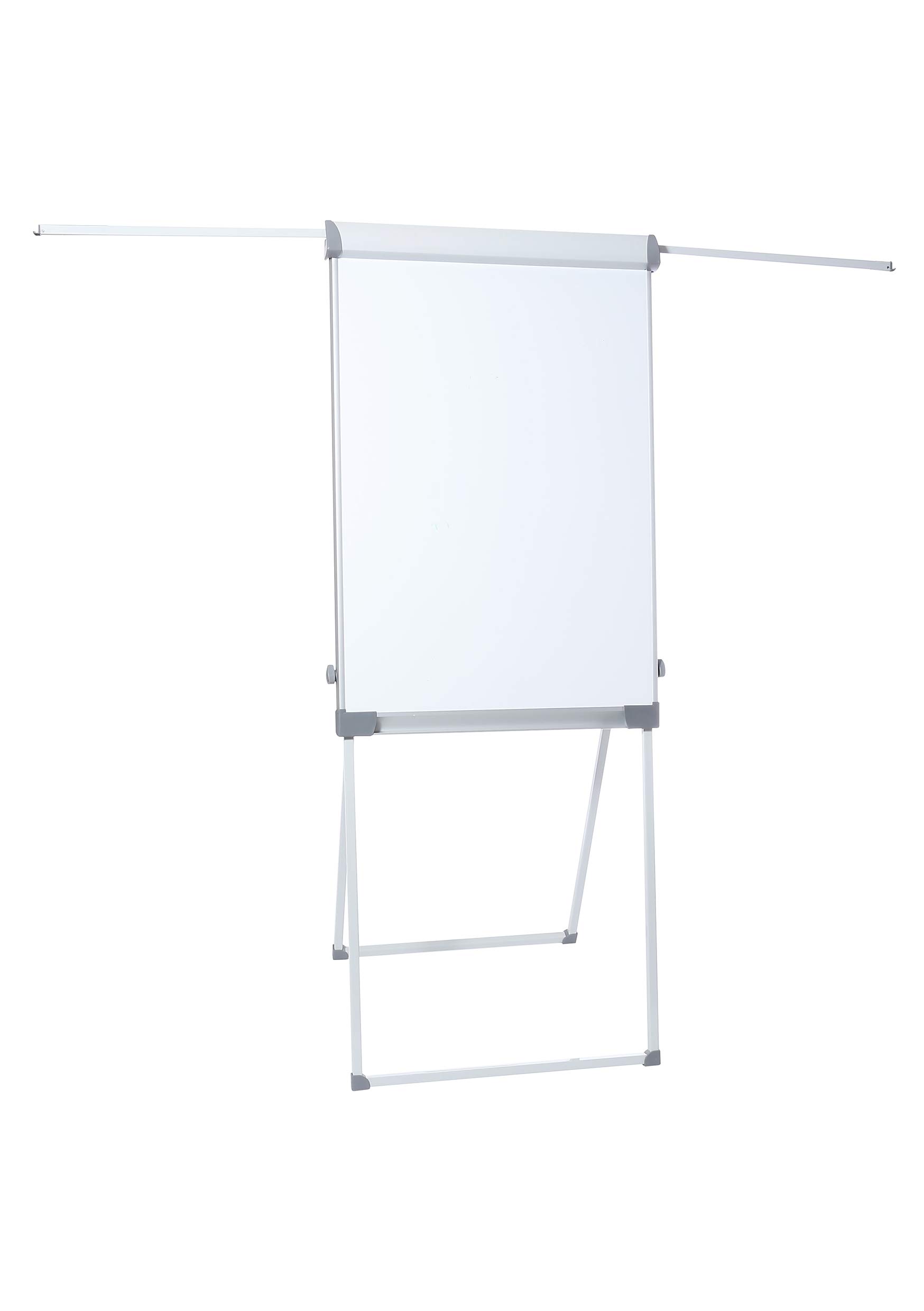 Dahle 96011-15731 Professional Flip-Chart (Schreibfläche: 105 x 68 cm, Aufstellhöhe 195 cm, höhenverstellbar, mit Ablagefach, magnetisch)