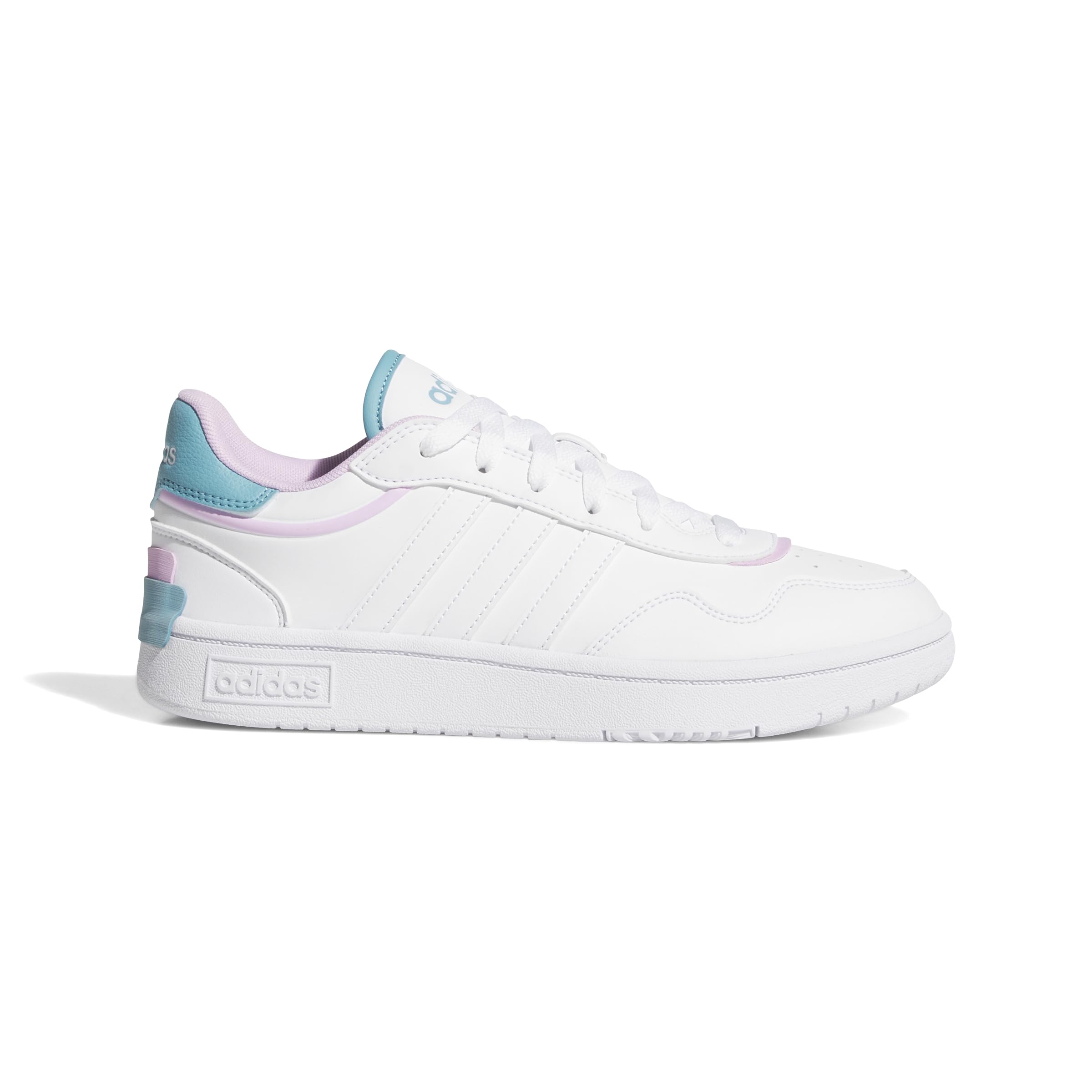 adidas Women's Hoops 3.0 SE Shoes, FTWR White/Bliss Lilac/Supplier Colour, 3.5 UK