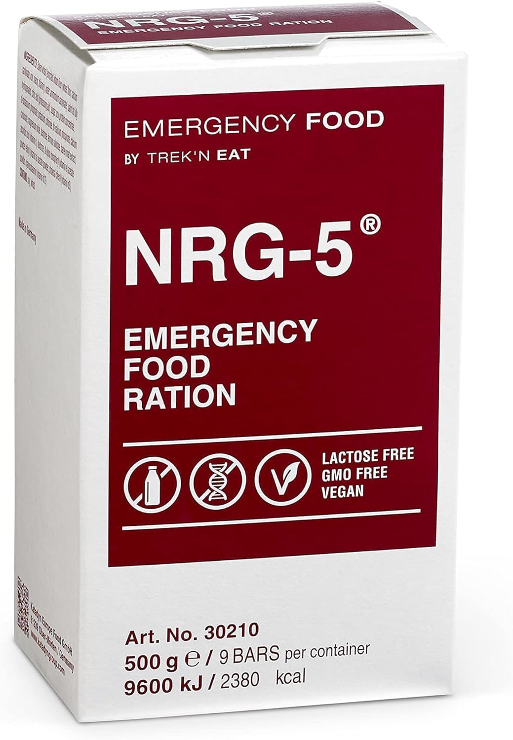 Katadyn NRG-5 Emergency Food Ration, tan