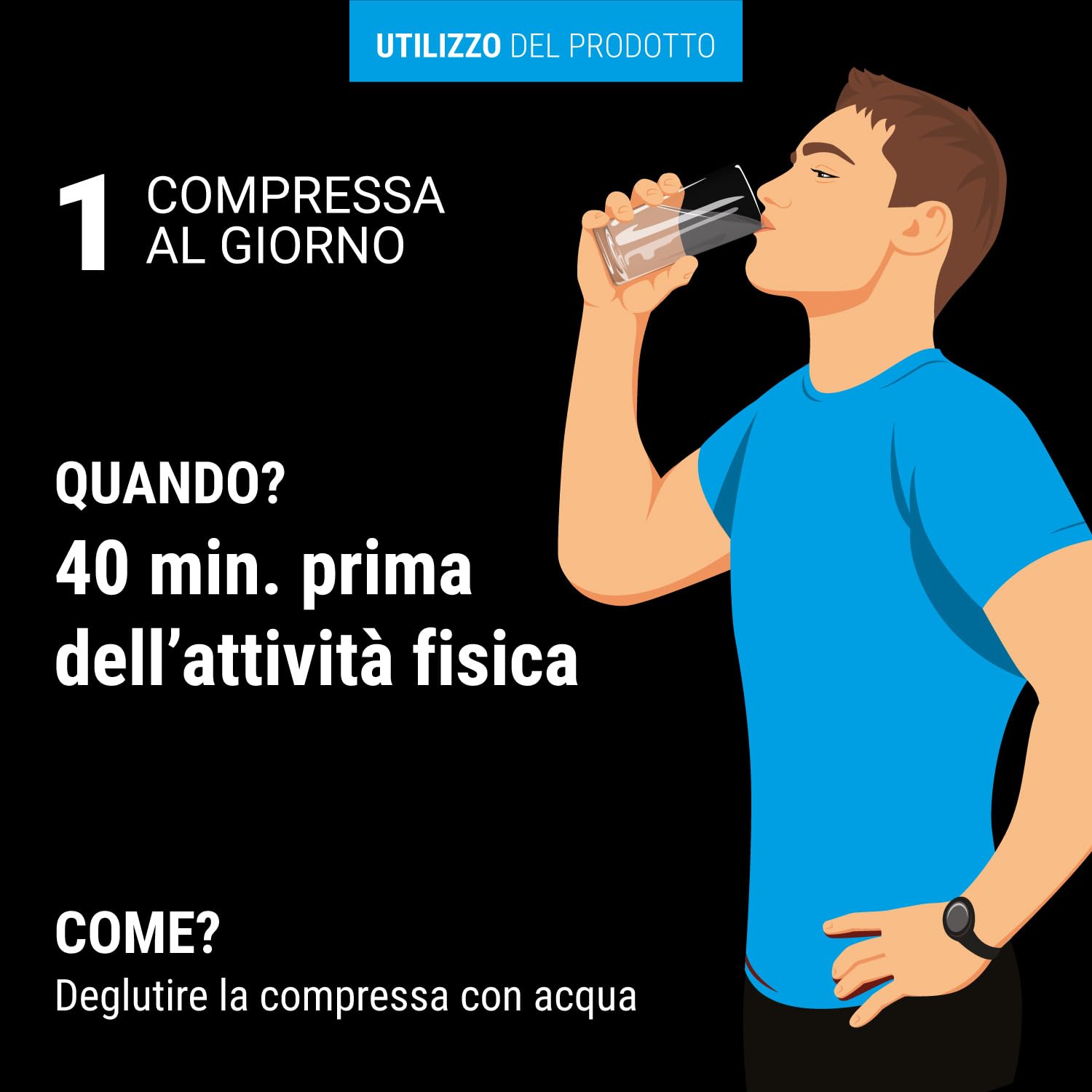 BestBody - Taurina 1000 mg - Supporta la Concentrazione e Contrasta la Fatica Muscolare, Supporto in Palestra e Sportivi, 60 Compresse