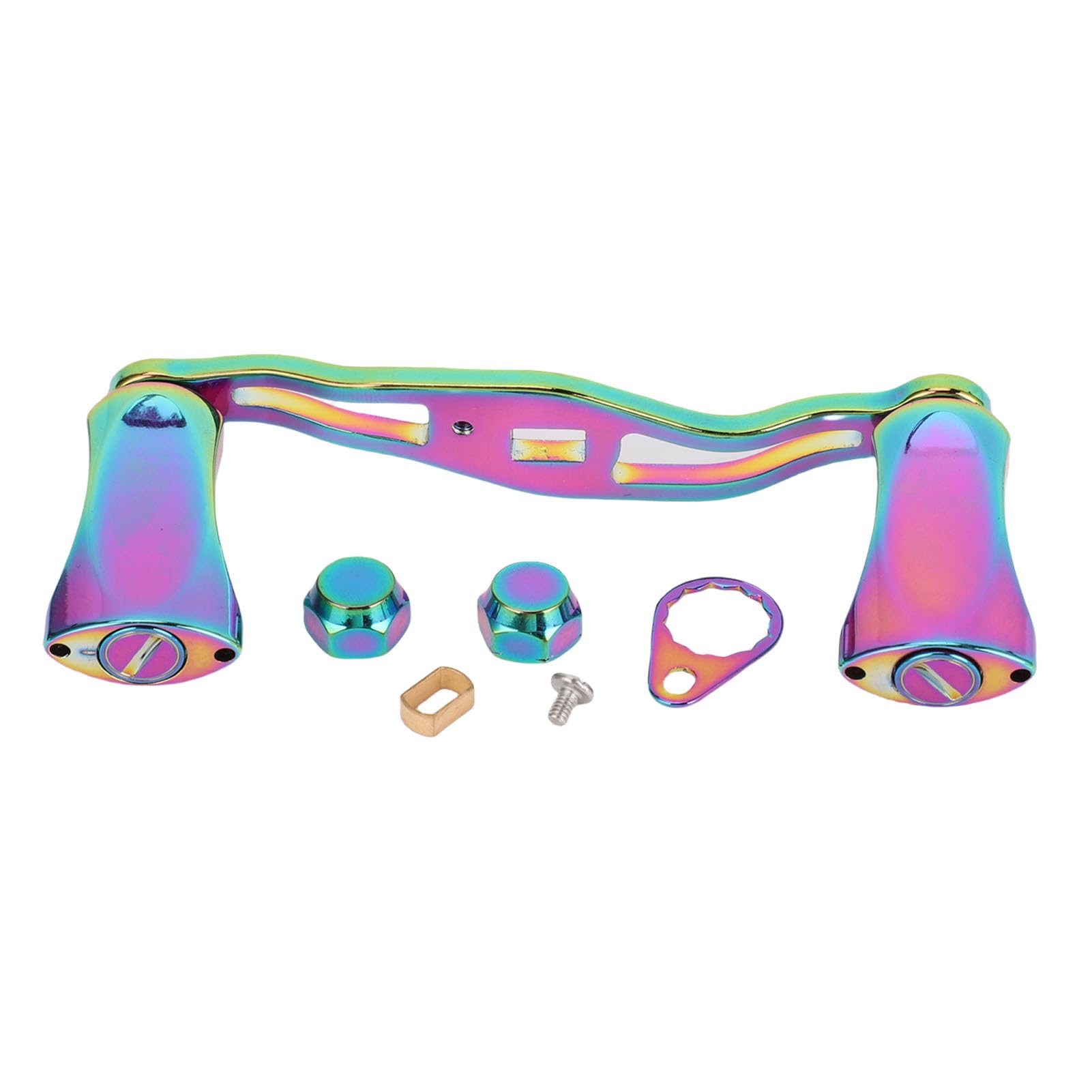 Moulinet de pêche en rotation sans vibration avec double bras - 8