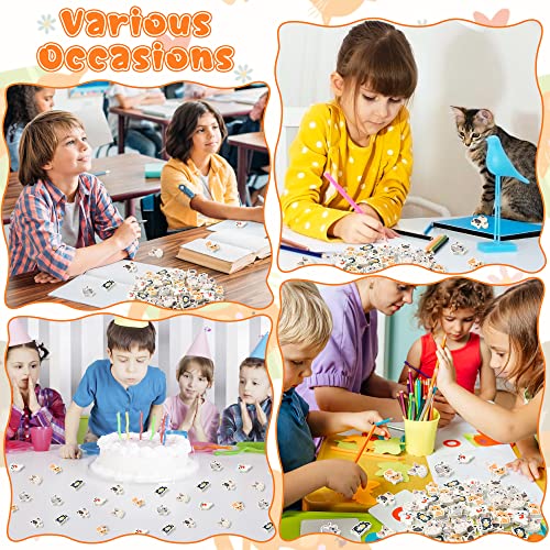 60Pcs Cute Cat Erasers Back To School Gifts For Kids Animal Pencil Top Erasers Mini Kawaii Cartoon Cat Eraser For Classroom Activities Rewards Game Prizes Cat Birthday Party Supplies, 6 Styles #TOP4