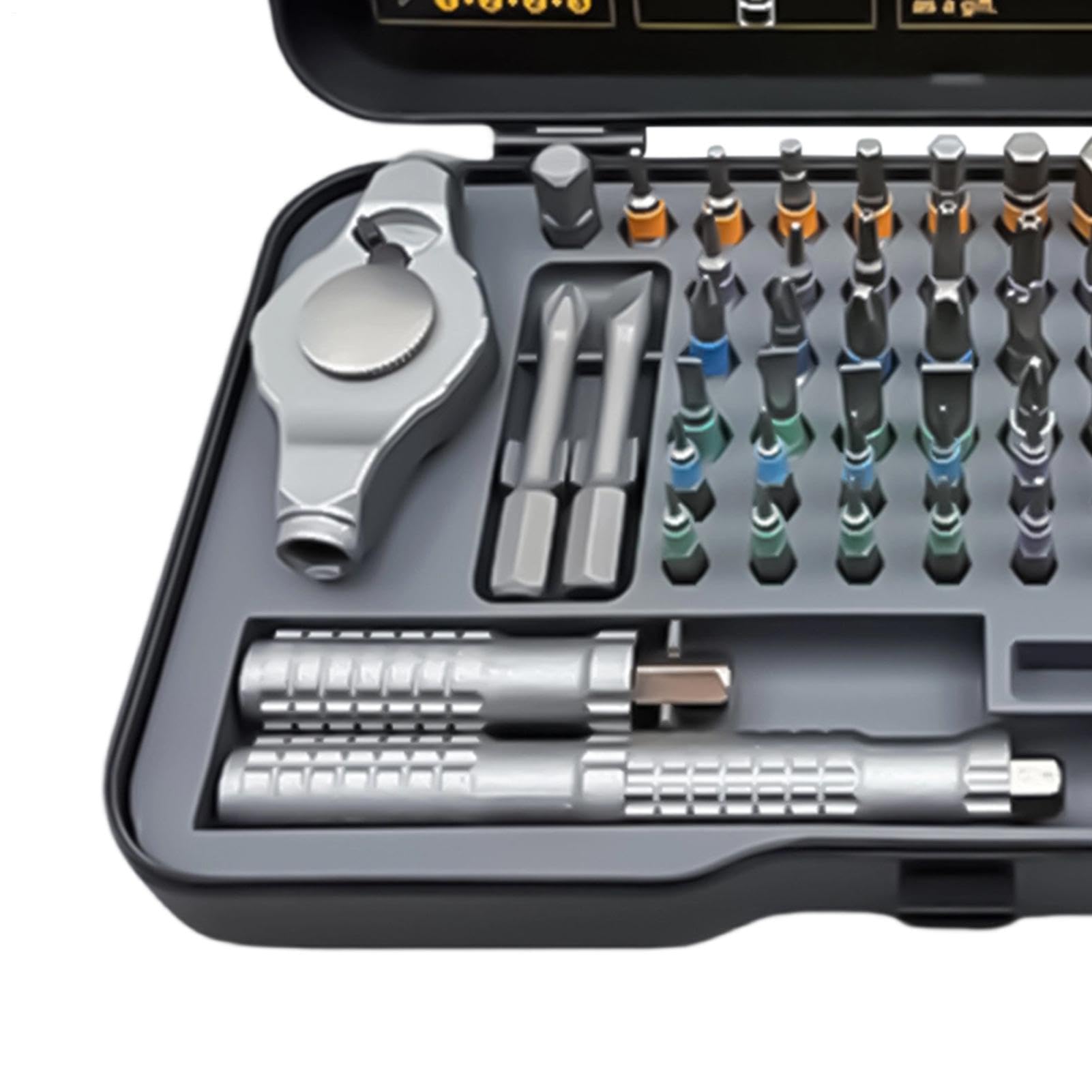 Cacciavite Magnetico Set Kit Portatile a T Maniglia 66-in-1 | Kit di Cacciaviti di Precisione Per Officina Domestica Elettronica Computer Orologio Auto Elettricista